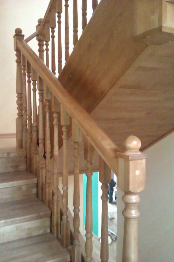 Деревянная лестница 43